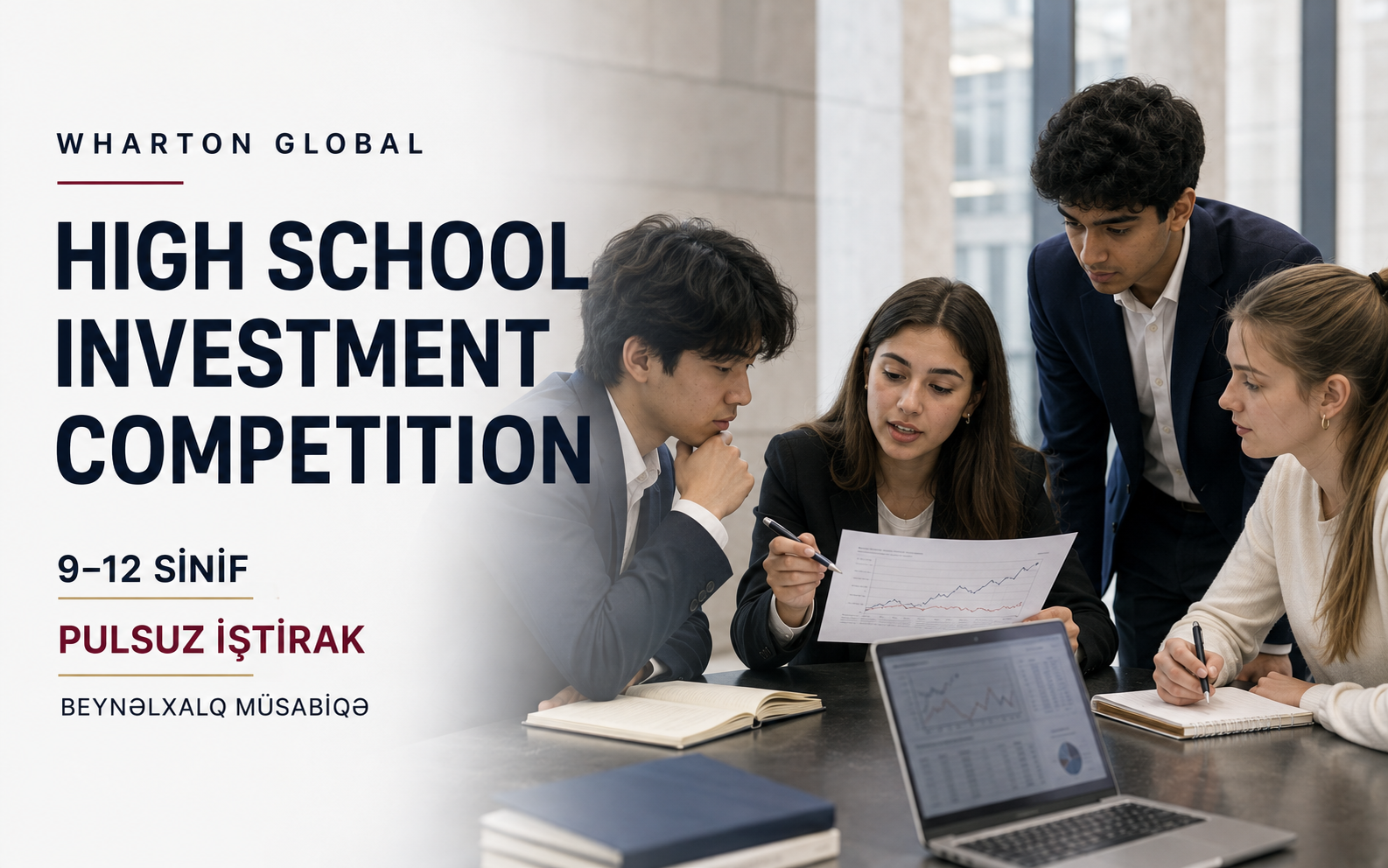Wharton Global High School Investment Competition iştirakçıları